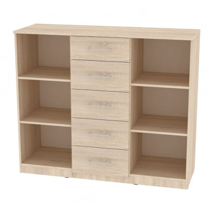 Комод Калисто(K33)1147х1352х468ручкарейлинг160мм(ЯШТ)_1