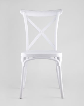 Стул пластиковый Кроссбэк Белый_2
