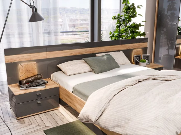 Щит декоративный Фиджи ЛД 659.080.000 Дуб Золотой Антрацит_2