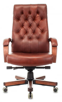 Кресло руководителя Бюрократ T-9928WALNUT/CHOK_1