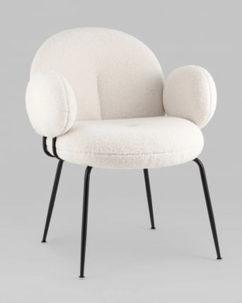 Кресло Nina белый_0