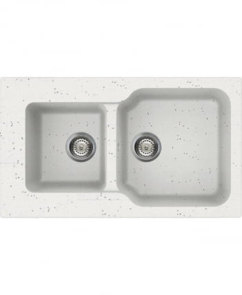 Мойка Omoikiri Maru 86-2-Ev Tetogranit/Эверест_0