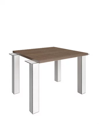 Элемент стола переговоров без опор YALTA LT-SV Вяз Благородный_0