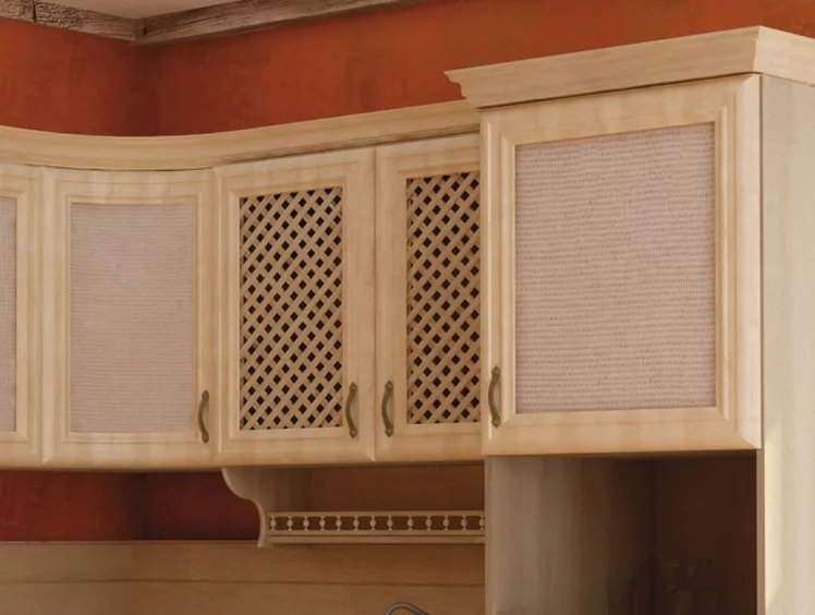 Кухонный гарнитур угловой Кантри №03 Сономе эйч светлая_11