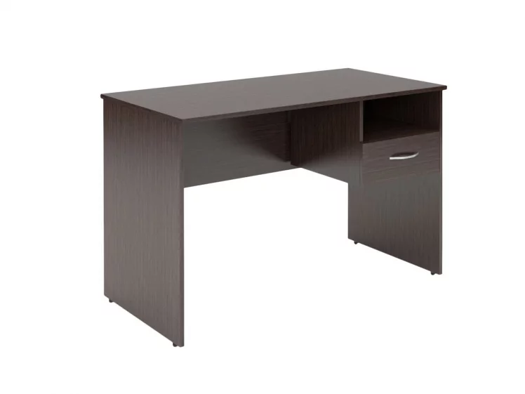 Стол письменный (S-1200) R с правой подвесной тумбой Легно Темный_0