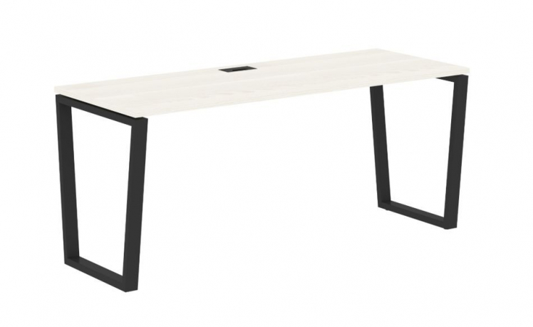 Стол письменный EDIS EVST 1767 Ясень Траун Черный_0