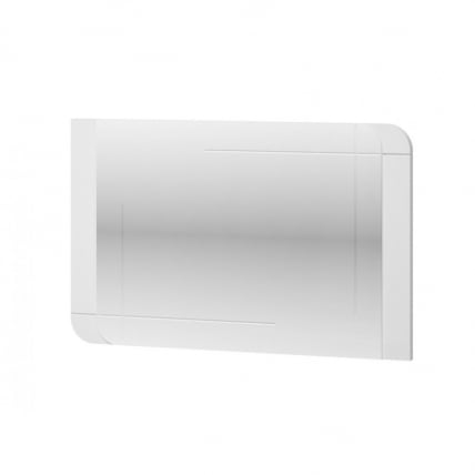 Зеркало навесное Вива 01 Белая Белый глянец_0