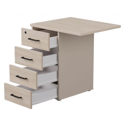 Тумба приставная с топом Everprof EVO 254Т2203 Дуб Соната Кашемир_1