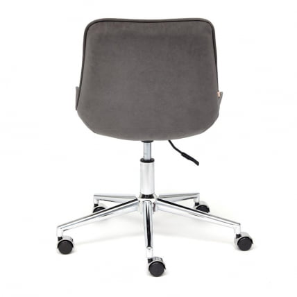 Кресло STYLE флок , серый, 29_4