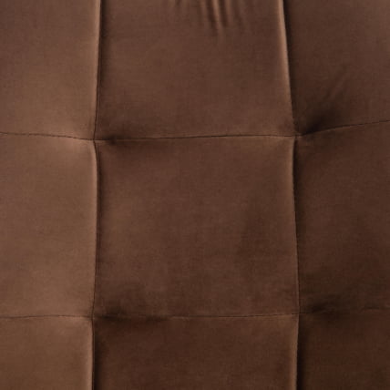 Стул CHILLY (mod. 7095-1) ткань/металл, 45x53х88 см, высота до сиденья 50 см, коричневый barkhat 12/черный_6