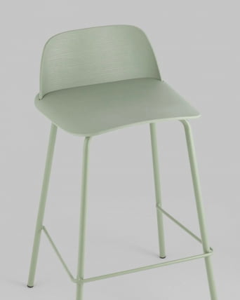 Стул полубарный Mist Серо-зеленый_3