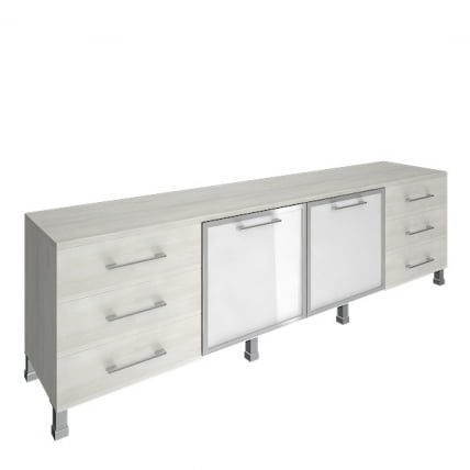 Тумба модульная четырехсекционная YALTA LT-TS 4.2L Снежная Патина_0