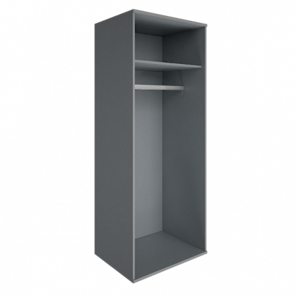 Каркас гардероба А.ГБ-2 Riva А.ГБ-2К Клен/Металлик_0