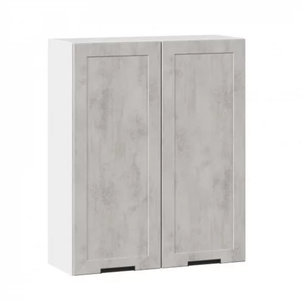 Шкаф кухонный 800 высокий Джамис ЛД 296.460.000.029 Белый белый камень_0