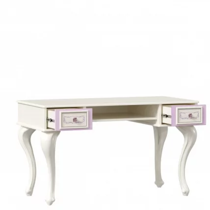 Стол письменный с банкеткой Маркиза 02 Алебастр Шампань_7