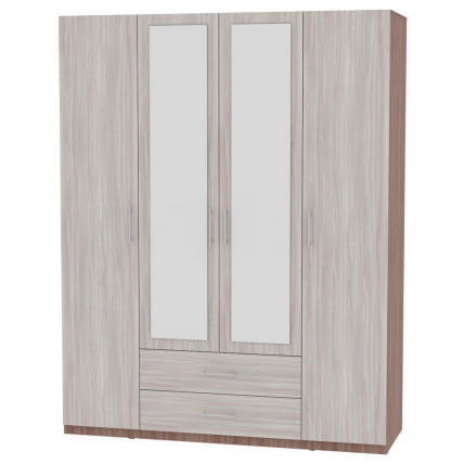 Шкаф распашный R-230х180х45-2-M(ЯШТ-ЯШС)_0