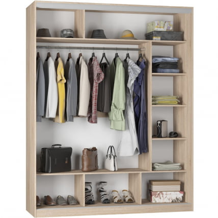 Шкаф-купе B-230х180х60-2(ЯАТ-D7D8D7)_1