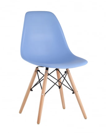 Стул Еамес ДСВ 4 шт. Голубой / Eames DSW_0