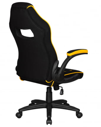 Кресло игровое DOBRIN RICK (черно-желтый)_3