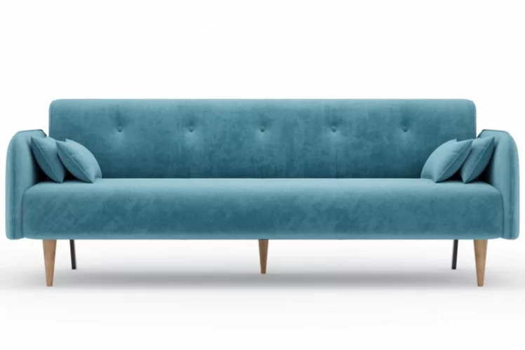 Диван трёхместный Бьерн ЛД 307.010.000 Светло-голубой_0