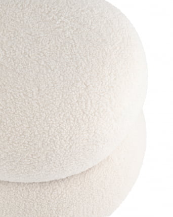 Пуф Полли S Тедди белый_3