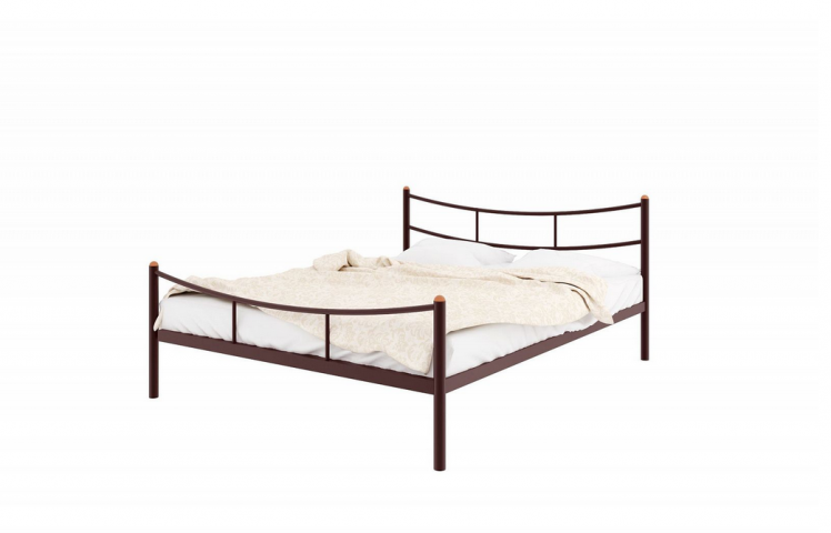 Кровать София plus 1400х1900 Коричневая_0