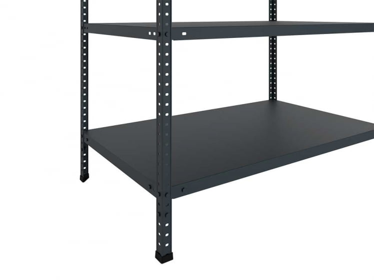 Стеллаж МС 200/100кс40/5 Блаcк / MS 200/100x40/5 Black_2