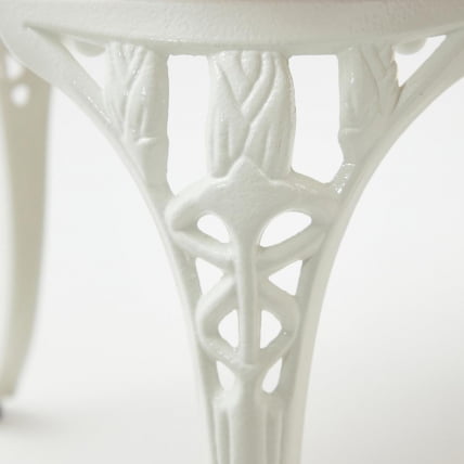 Скамья Secret De Maison Strauss (Штраус) + подушка алюминиевый сплав, 99*56*76, butter white_7