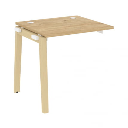 Наборный эл. раб. станции Оникс Вуд ОВ.1.НРС-0.7 Тиквуд Светлый/Дуб Светлый/Металл Белый 780*720*750 / OW.1.NRS-0.7_0
