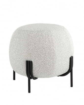 Пуф Флик букле Молочный_0