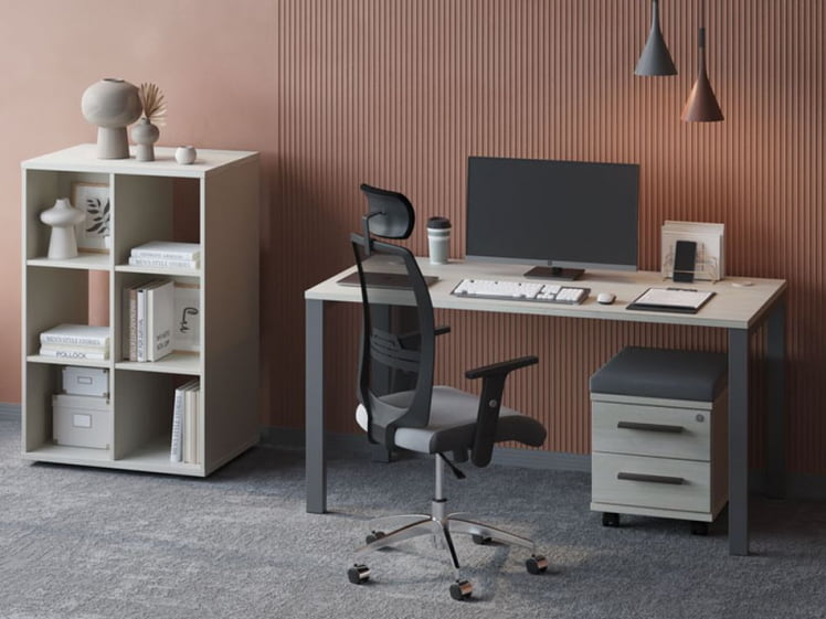 Стеллаж узкий New Line NLN36341431 Дуб шамони темный_1