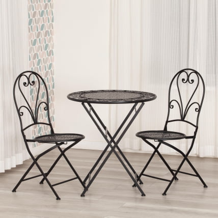 Стол Патио (ПЛ08-11139) стальной сплав, черный, 70х75 см / Patio (PL08-11139)_8