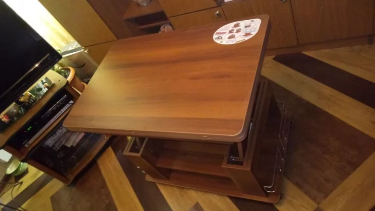 Журнальный стол-трансформер Агат 23 орех пегас_5