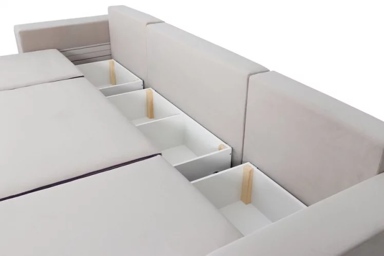 Диван-кровать Бостон 2800 Стандарт Бежево-темно-серый_1