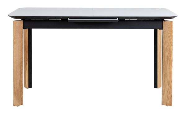 Стол раскладной Combi Glass 120-150 Automatic Natur/Light matte glass_2