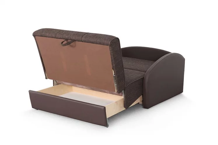 Диван-кровать Оливер 1 Стандарт Мистик куба коричневый Домус шоколад_5
