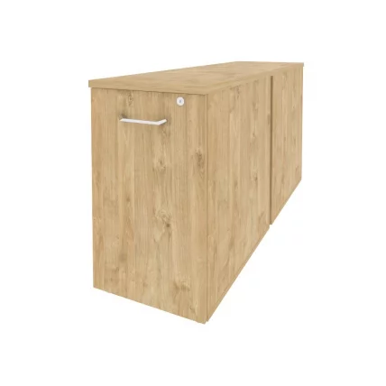 Тумба двойная низкая выдвижная приставная / опорная ONIX O.VTPO-2.7 Тиквуд Светлый_0