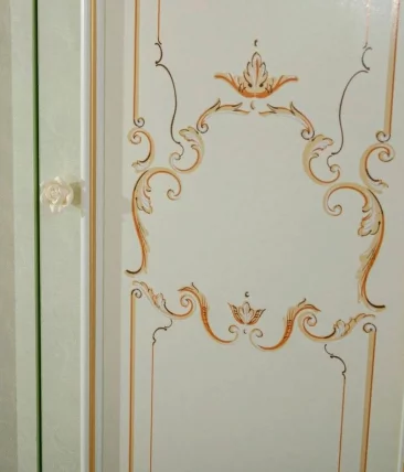 Комплект мебели для спальни Луиза №1 Алебастр Шампань_9