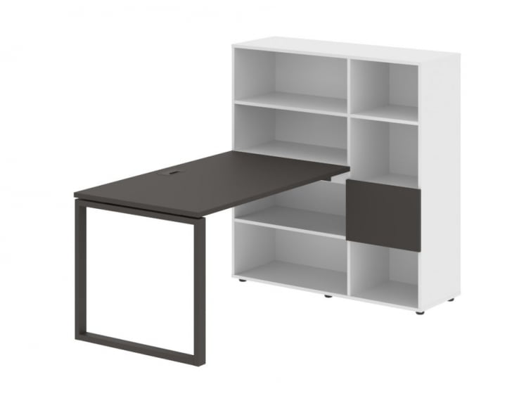 Рабочая станция EDIS EQRST 1213 Мокко Мокко Белый_0