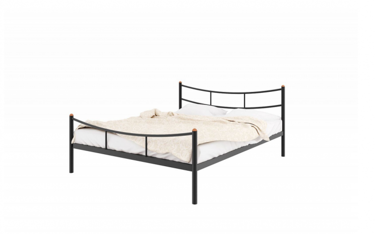 Кровать София plus 1200х2000 Черная_0