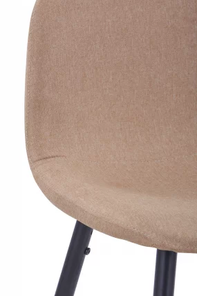 Стул барный Валенсия с подножкой Бежевый_6