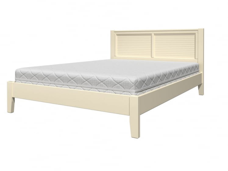 Кровать из массива Грация 3 200х160 Слоновая кость_0