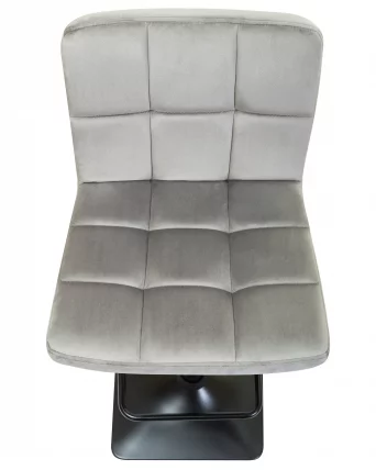 Стул барный DOBRIN DOMINIC Серый велюр MJ9-75_6