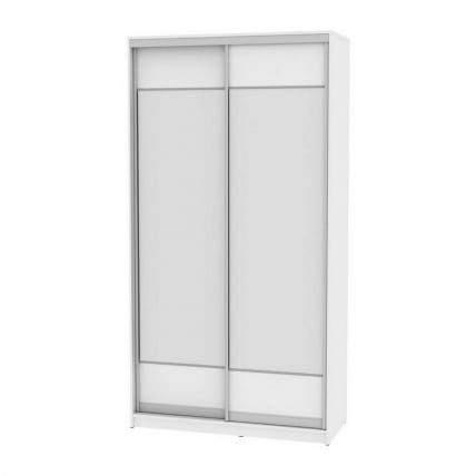Шкаф-купе B-230х120х60-3(Белый-D8D8)_0