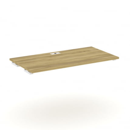 Стол-приставка к двум опорным тумбам/шкафам CONCEPT CN.OSPR-007 Дуб Винченцо Белый_0