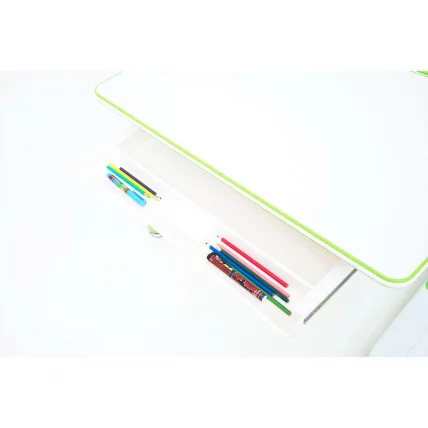 Парта растущая RIFFORMA Comfort-80 Белый Зеленый_6