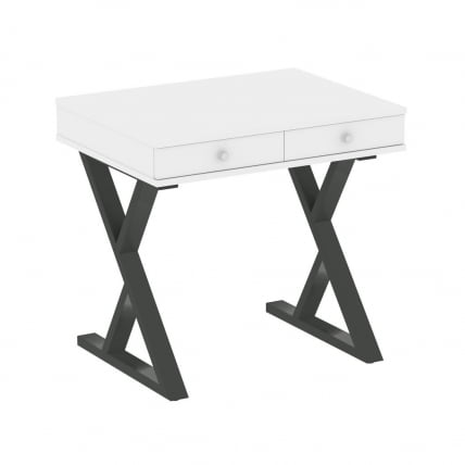 Стол письменный HOME OFFICE VR.SP-1-79.M Белый Бриллиант/Антрацит металл_0