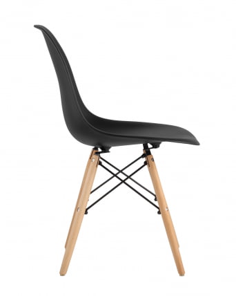 Стул Еамес Стйле ДСВ черный (разборный каркас) / Eames Style DSW_2