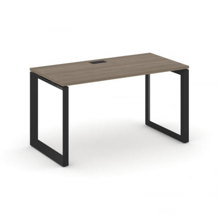 Стол письменный Стайл Проджект СН-59О.СП-024 Вяз Благородный/Металл Черный/Черный Заглушка 1580*800* / SN-59O.SP-024_0