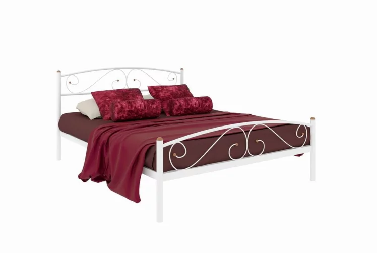 Кровать Вероника Plus 1200х2000 Синяя_0